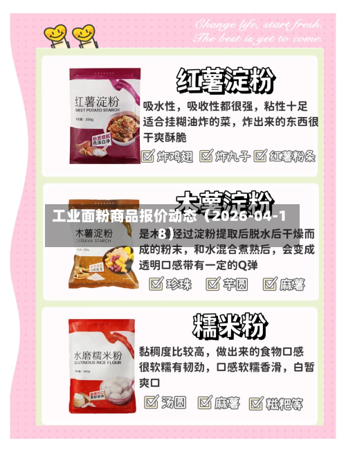 工业面粉商品报价动态(2026-04-18)-第3张图片