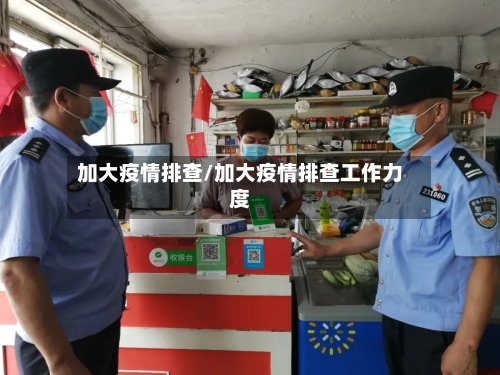 加大疫情排查/加大疫情排查工作力度