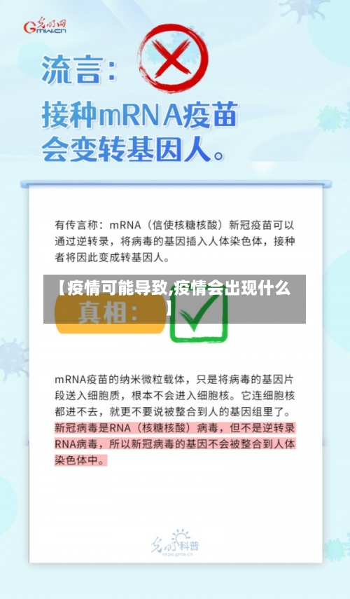 【疫情可能导致,疫情会出现什么】