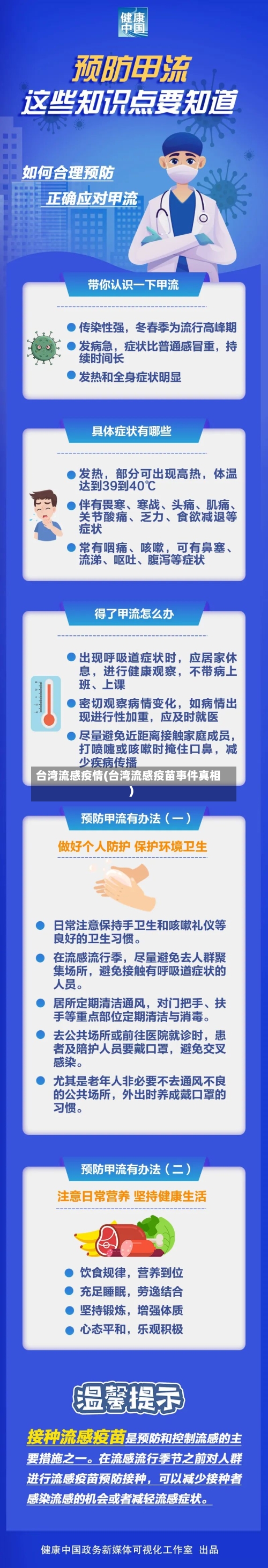 台湾流感疫情(台湾流感疫苗事件真相)