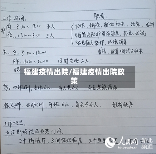 福建疫情出院/福建疫情出院政策
