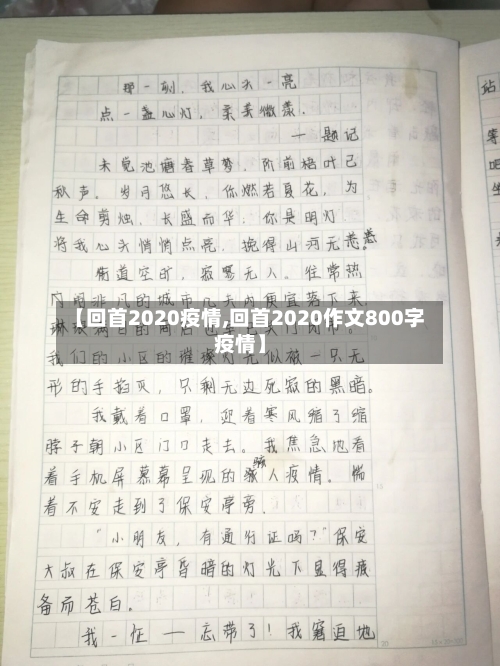 【回首2020疫情,回首2020作文800字疫情】