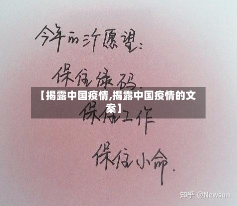 【揭露中国疫情,揭露中国疫情的文案】