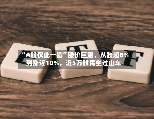 “A股仅此一韬”股价巨震，从跌超8%到涨近10%，近5万股民坐过山车