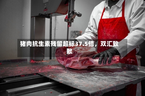 猪肉抗生素残留超标37.5倍，双汇致歉
