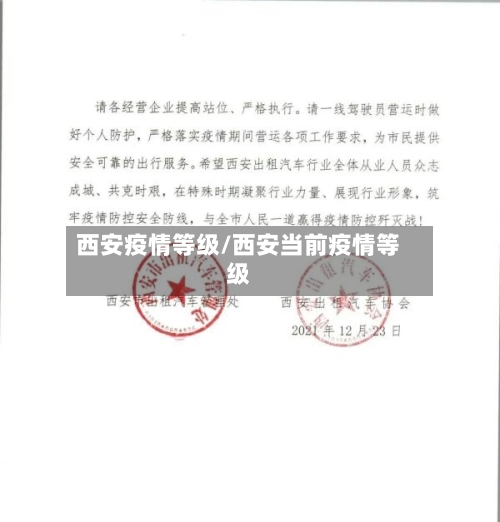 西安疫情等级/西安当前疫情等级