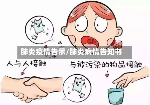 肺炎疫情告示/肺炎病情告知书