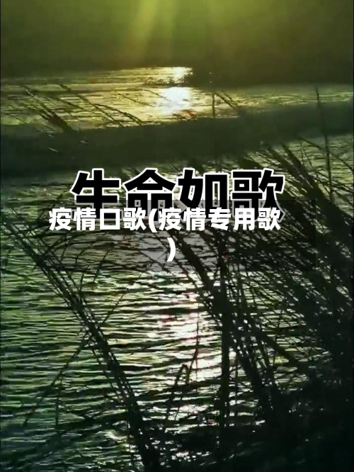 疫情口歌(疫情专用歌)