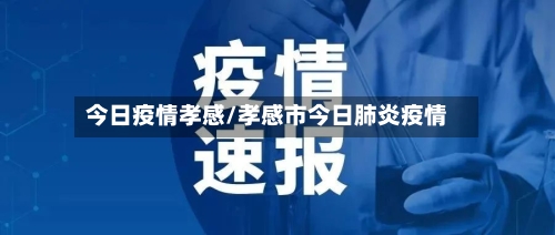 今日疫情孝感/孝感市今日肺炎疫情