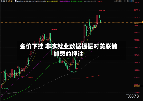 金价下挫 非农就业数据提振对美联储加息的押注
