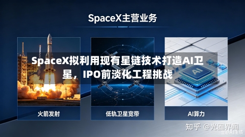 SpaceX拟利用现有星链技术打造AI卫星，IPO前淡化工程挑战