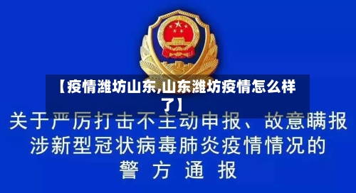 【疫情潍坊山东,山东潍坊疫情怎么样了】