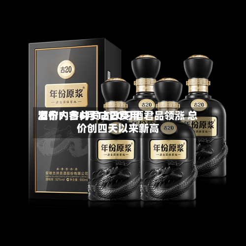 酒价内参6月12日费用
发布:古井贡古20习酒君品领涨 总价创四天以来新高