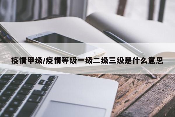 疫情甲级/疫情等级一级二级三级是什么意思
